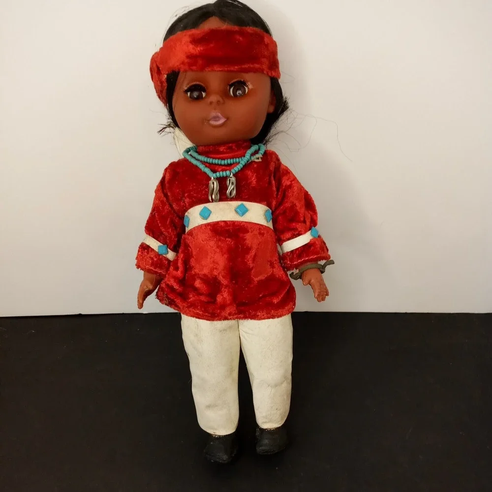 1980s Indian Doll with clothes‎